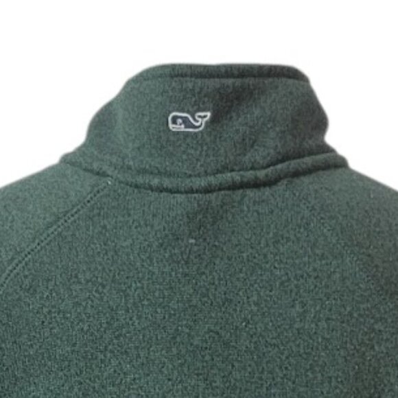 Vineyard Vines Men's Quarter-Zip Sweater (M) – Classic & Cozy! - Picture 4 of 12